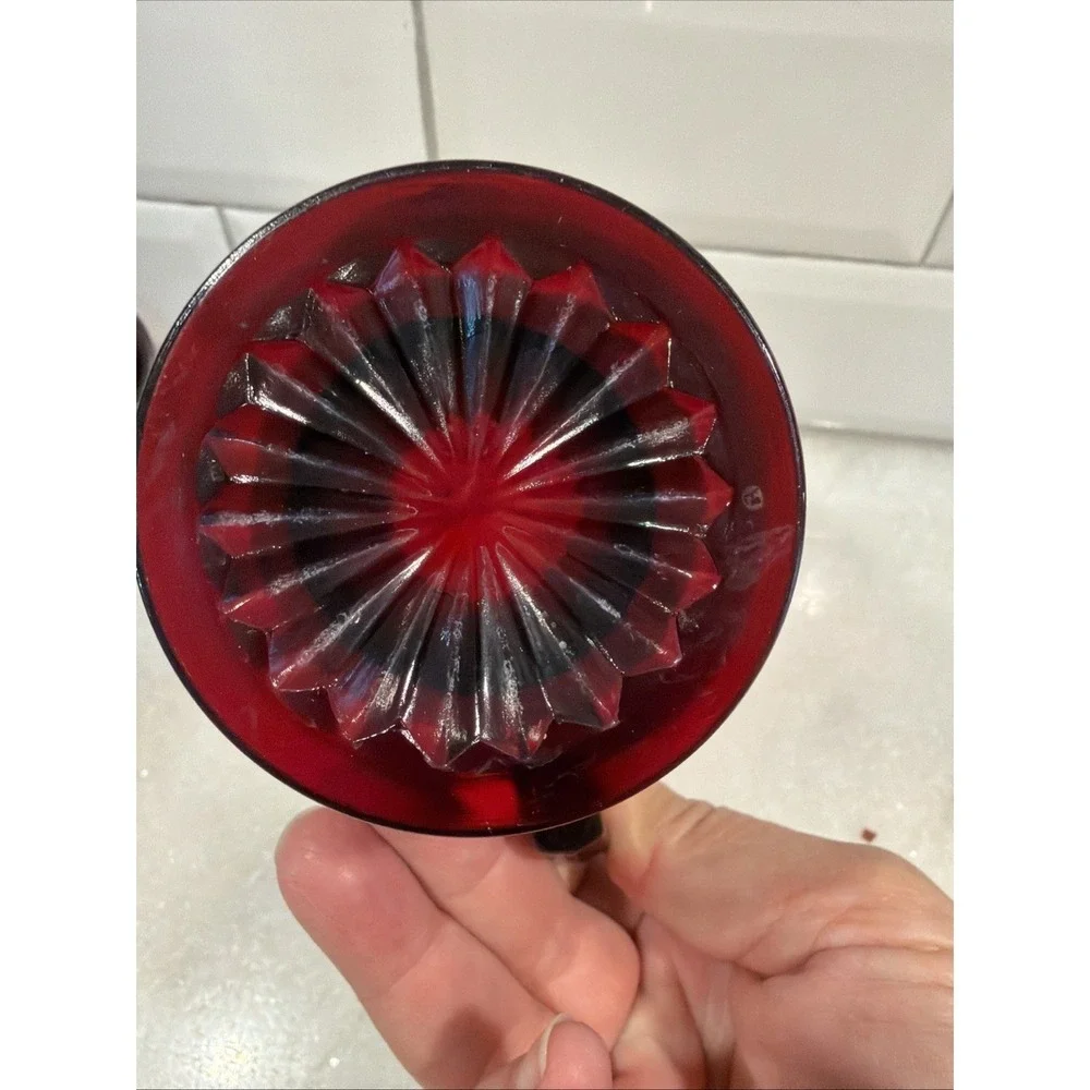 Anchor Hocking ROYAL‎ RUBY Red 3 1/4